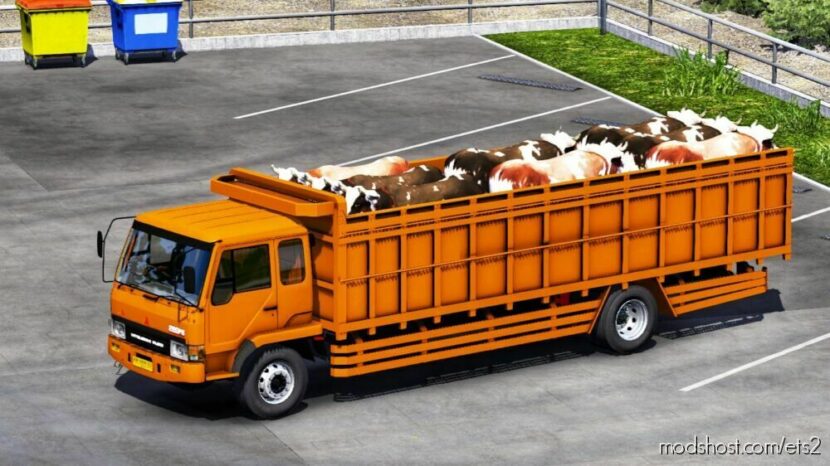 Mitsubishi Fuso Cattle Truck Mod 1.35 To [1.44] for Euro Truck Simulator 2