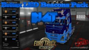 Britax LED Beacons Pack [1.44 – 1.45] for Euro Truck Simulator 2