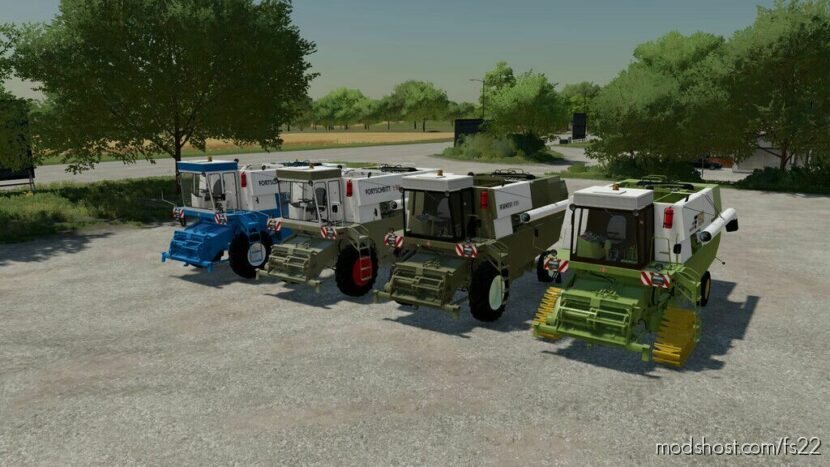 Fortschritt E516 Harvester Pack for Farming Simulator 22