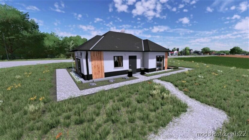 Medium Modern House for Farming Simulator 22