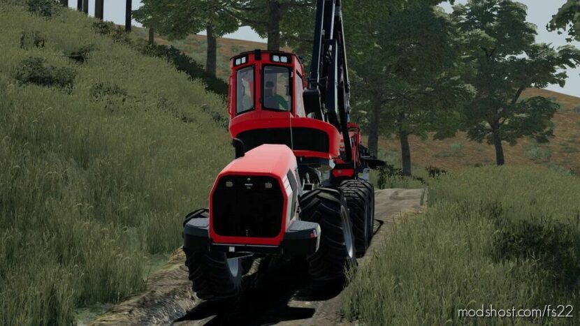 Komatsu 931 Harvester Pack for Farming Simulator 22