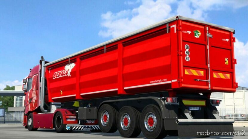 Benalu SCS Steel Dumper Skin for Euro Truck Simulator 2