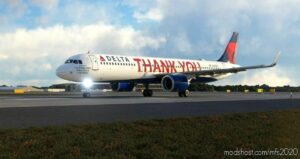 Delta “Thank YOU” – Latinvfr A321Neo for Microsoft Flight Simulator 2020