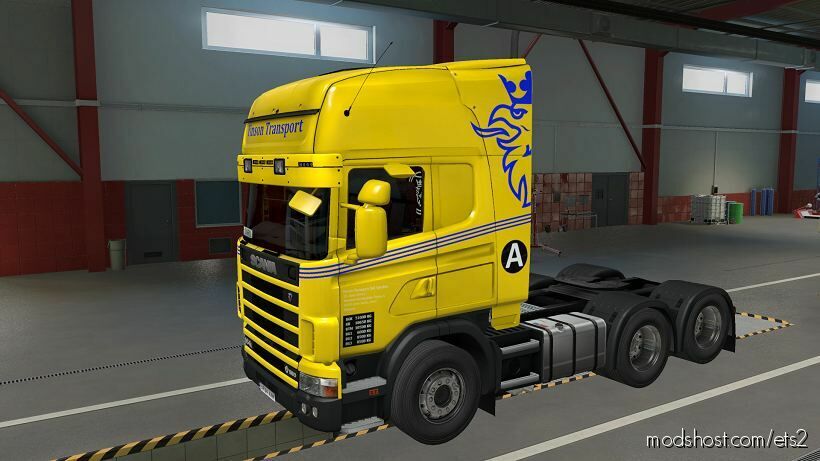 RJL Scania 4 Series Yinson Transport Skin for Euro Truck Simulator 2