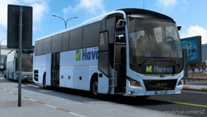 MAN Lion’s Coach 2017 Havaş Ground Handling Airport Transport Skin for Euro Truck Simulator 2
