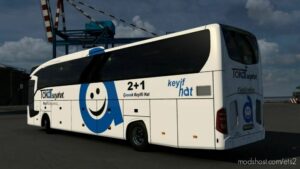 ETS2 Mercedes-Benz Skin Mod: NEW Travego 16 SHD - Tokat Seyahat (Image #2)