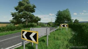 FS22 Object Mod: UK Road Sign Pack (Prefab) (Image #2)