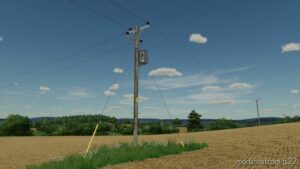 FS22 Object Mod: UK Powerline And Telegraph Pack (Prefab) (Image #4)