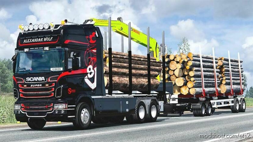 SCANIA FOREST RIGID CHASSIS V3.4 for Euro Truck Simulator 2