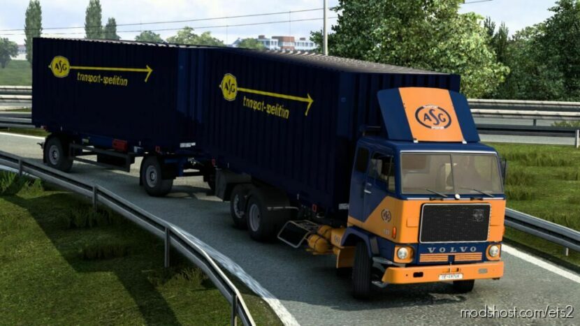 Swap Body Addon For Volvo F88-F89 By XBS for Euro Truck Simulator 2