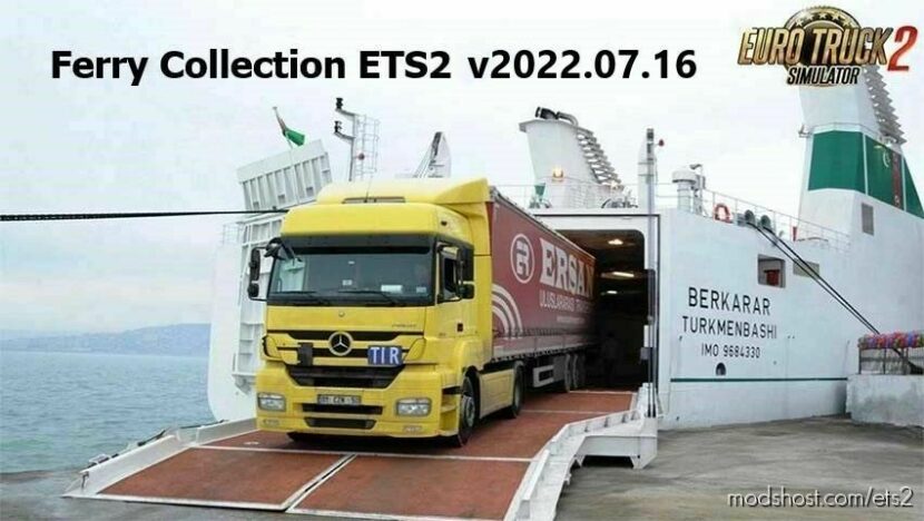 FERRY COLLECTION V2022.07.16 for Euro Truck Simulator 2