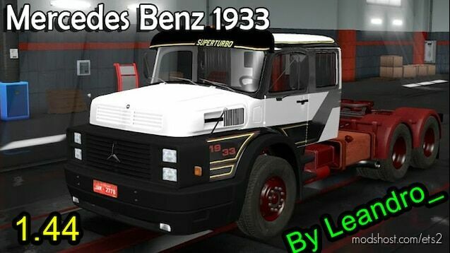 MERCEDES BENZ 1933 V2.0 1.44 for Euro Truck Simulator 2