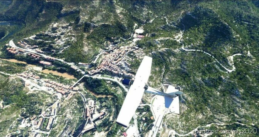 Monistrol DE Montserrat, Catalunya, Spain for Microsoft Flight Simulator 2020