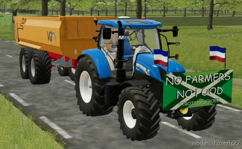Protesteer Bord Boeren for Farming Simulator 22