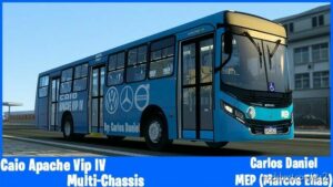 CAIO APACHE VIP IV MULTI-CHASSIS V2.4 for Euro Truck Simulator 2