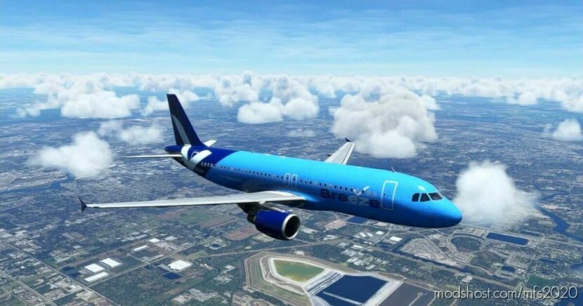 Fenix A320 – Breeze Airways [Fictional] for Microsoft Flight Simulator 2020