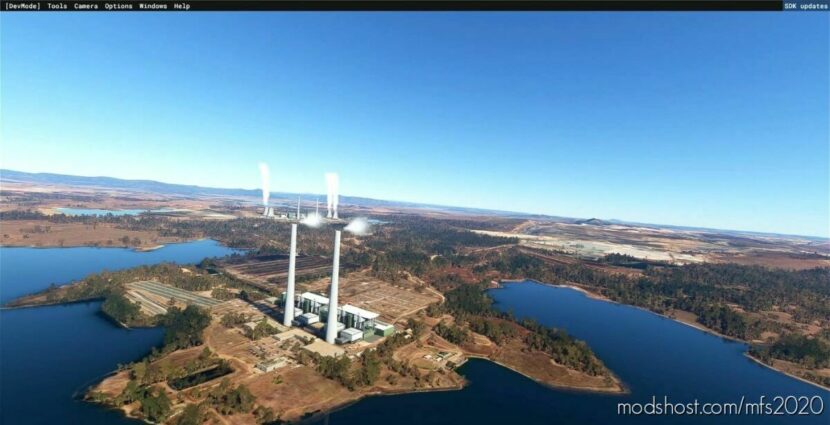 Liddell Power Station Muswellbrook NSW Australia for Microsoft Flight Simulator 2020