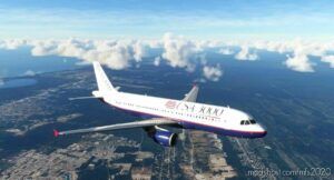 MSFS 2020 A320 Livery Mod: Fenix A320 – US3000 Airlines (N261AV) (Image #2)