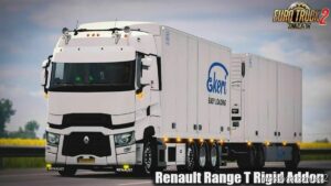 ETS2 Truck Mod: RENAULT RANGE T RIGID ADDON V1.4.5 1.44-1.45 (Featured)