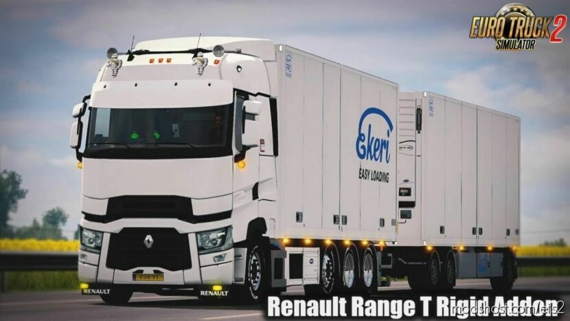 RENAULT RANGE T RIGID ADDON V1.4.5 1.44-1.45 for Euro Truck Simulator 2