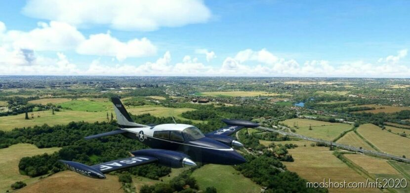 Cessna C310R Usaf for Microsoft Flight Simulator 2020
