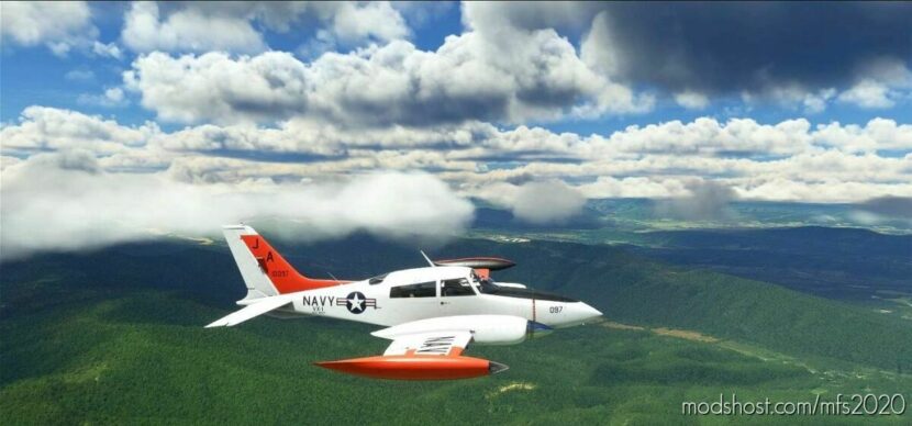 Cessna C310R US Navy for Microsoft Flight Simulator 2020