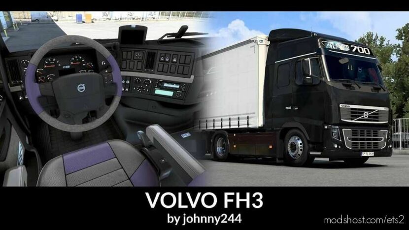 Volvo FH 3RD Generation V1.10 for Euro Truck Simulator 2
