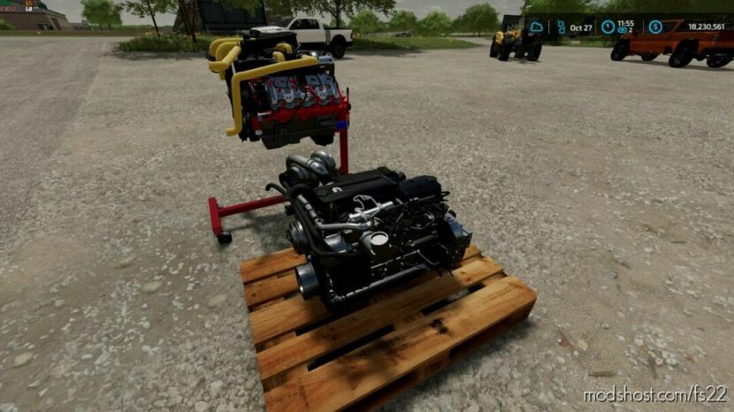 Crate Engines for Farming Simulator 22