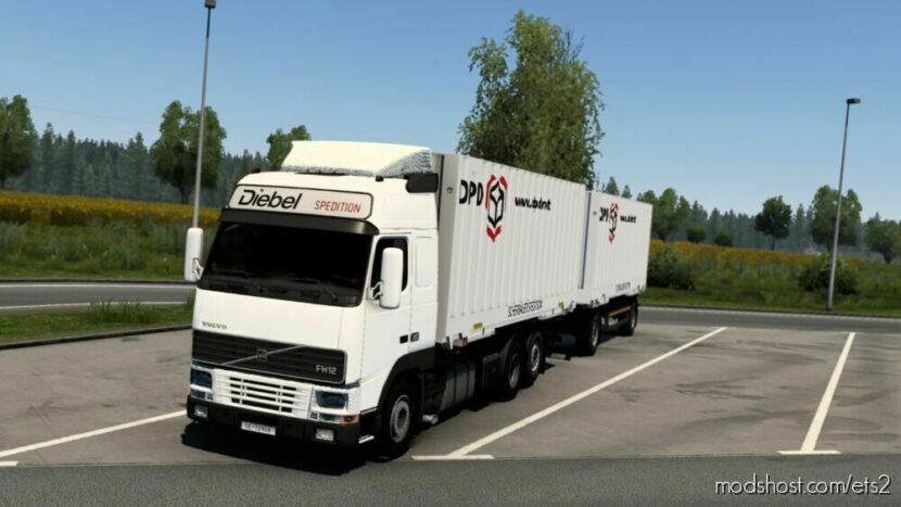 Swap Body Addon For Volvo Fh12/Fh16 1G By Tovar for Euro Truck Simulator 2