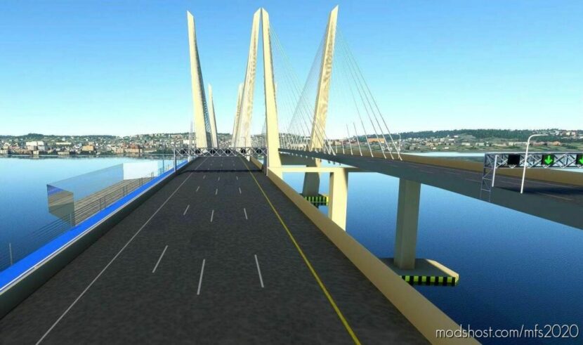 Tappan ZEE Bridge, NEW York, USA for Microsoft Flight Simulator 2020