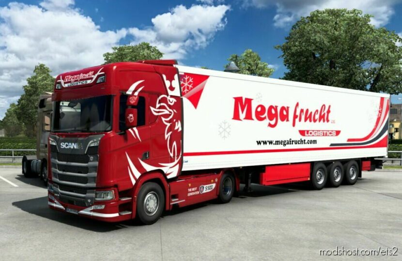 Combo Skin Mega Frucht for Euro Truck Simulator 2