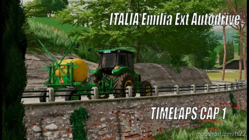 Autodrive Italia Emilia EXT MP for Farming Simulator 22