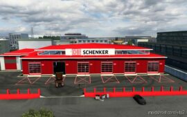 ETS2 Mod: Garage DB Schenker 1.45 (Image #2)