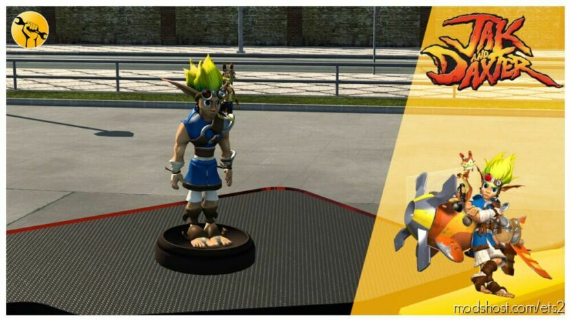 JAK And Daxter Statue V1.1 for Euro Truck Simulator 2