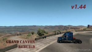 ATS Map Mod: GRAND CANYON REBUILD V1.44 (Featured)