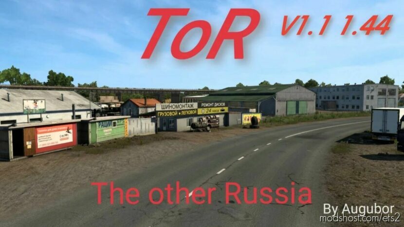 THE OTHER RUSSIA MAP V1.1 1.44 for Euro Truck Simulator 2