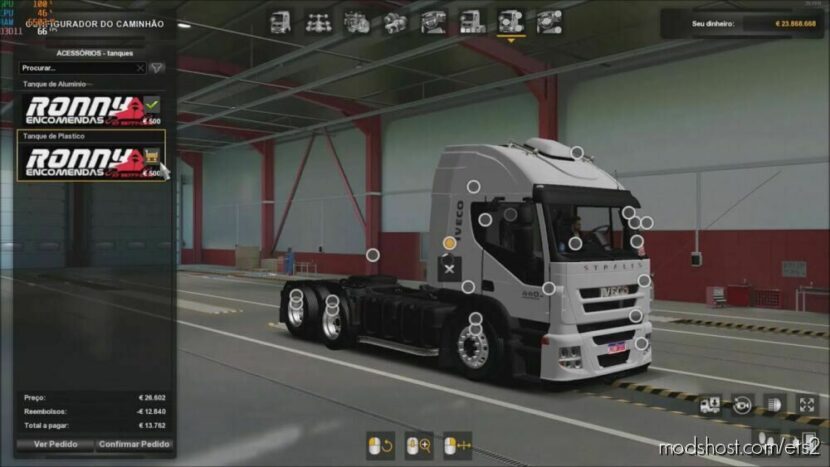 Iveco Strallis Ronny [1.44 – 1.45] for Euro Truck Simulator 2