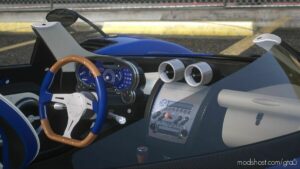 GTA 5 Vehicle Mod: Pagani Zonda Barchetta 2018 Add-On (Image #4)