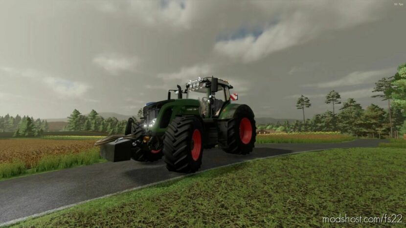 Fendt 900 Vario SCR Edited for Farming Simulator 22