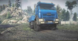 SnowRunner Mod: Azov-65124 Truck (Image #4)