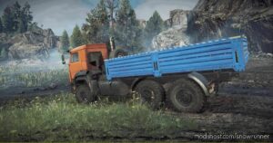 SnowRunner Mod: Azov-65124 Truck (Image #5)