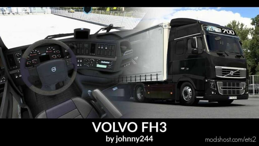 Volvo FH 3RD Generation V1.10.1 [1.44-1.45] for Euro Truck Simulator 2