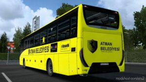 ETS2 Iveco Mod: Evadys Atman Municipality Skin 1.43+ (Image #3)