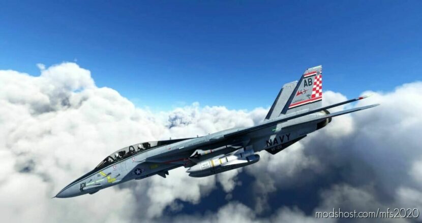 Dcdesigns F-14A VF-211 Checkmates 2004 for Microsoft Flight Simulator 2020