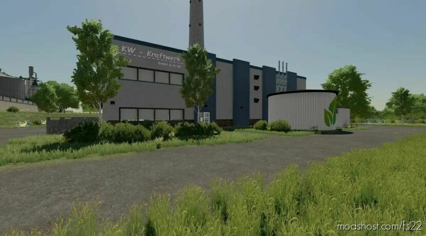 Power Plant And Greenhouse for Farming Simulator 22