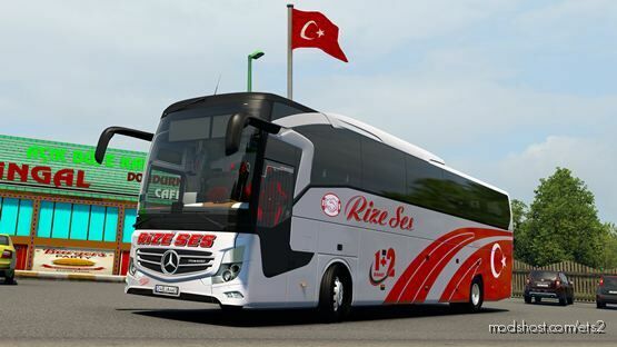 Mercedes Benz Travego 16 SHD Rize SES for Euro Truck Simulator 2