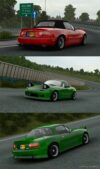 ETS2 Realistic Car Mod: Mazda MX-5 Miata NA 1.45 (Image #2)