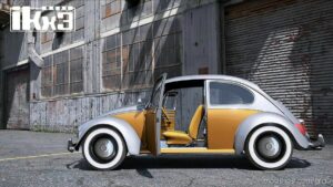 GTA 5 Volkswagen Vehicle Mod: Beetle Kahakai Edition 1967 Add-On | Extras (Image #3)