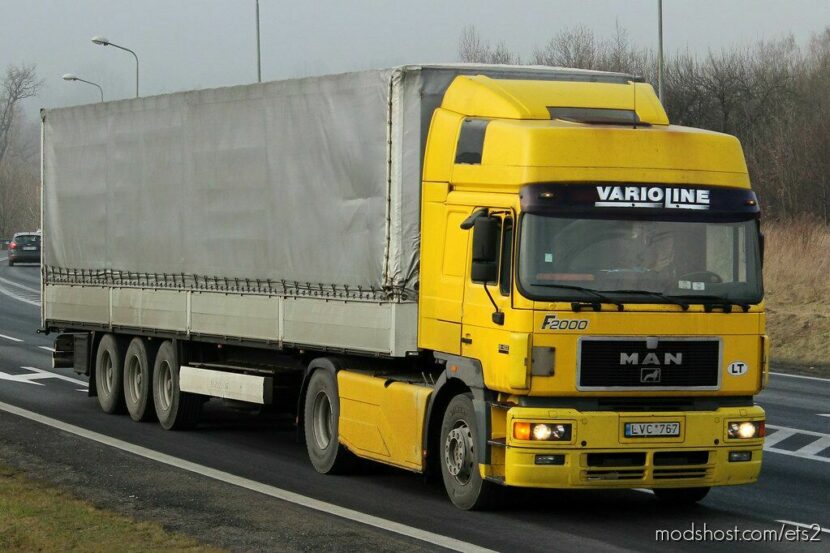 MAN F2000 EVO BY XBS V1.45X for Euro Truck Simulator 2
