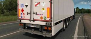 ETS2 Part Mod: Signs ON Your Truck & Trailer V1.0.2.0 1.45 (Image #3)